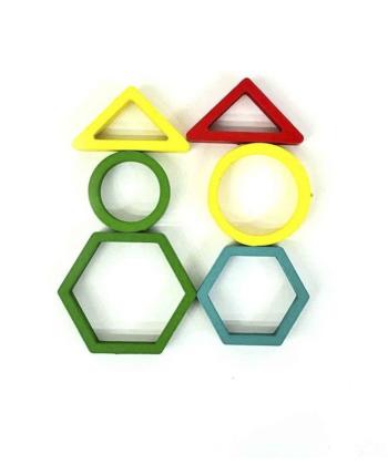 مونته سوري چوبي رنگين كمان اشكال كيكو مدل 855