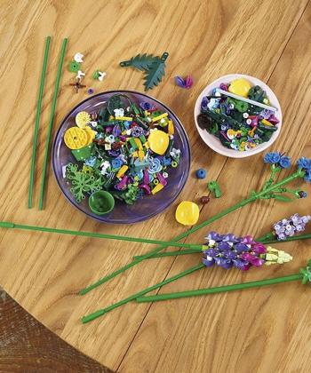 بلوك ساختني گل هاي وحشي كيكو مدل 99033