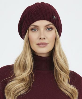 كلاه بافت زنانه تارتن مدل 102100406