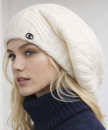 كلاه بافت زنانه تارتن مدل 102100406