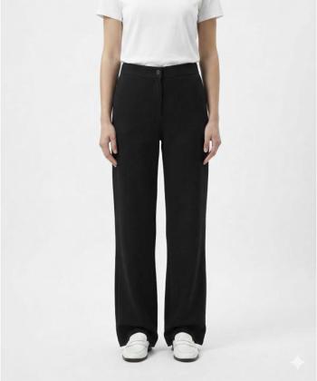 شلوار كرپ زنانه هاليدي مدل D08409