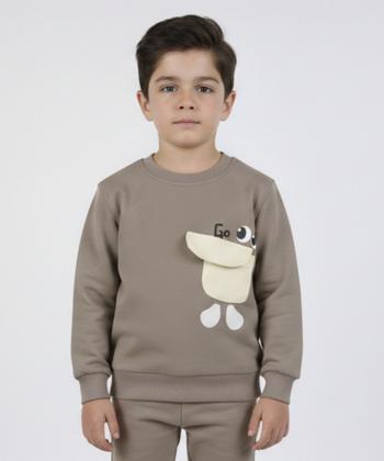 سويشرت پسرانه مرينو مدل 1813