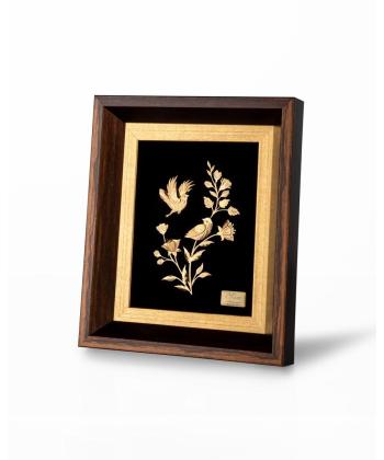 تابلو روميزي سام نورزاده مدل بلبل و شاخه