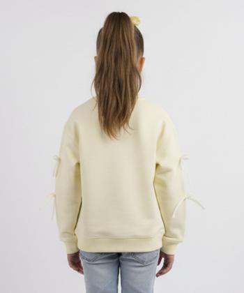 سويشرت دخترانه مرينو مدل RIBBON