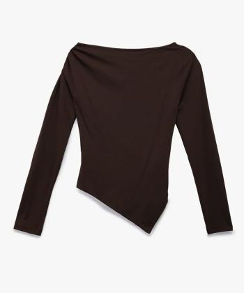 تيشرت آستين بلند زنانه كوتون مدل 6WAL10469IK