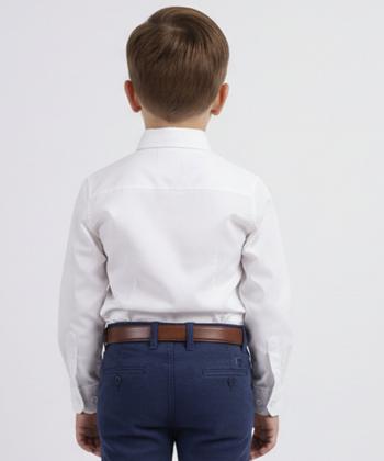 پيراهن آستين بلند پسرانه مرينو مدل 1859