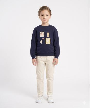 سويشرت دخترانه مرينو مدل كبوتر