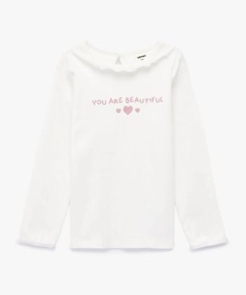 تيشرت آستين بلند نوزاد دخترانه كوتون مدل 6WMG10188AK
