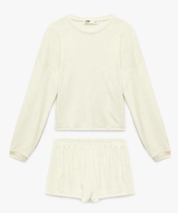 ست لباس راحتي زنانه كوتون مدل 6WLK40228MK