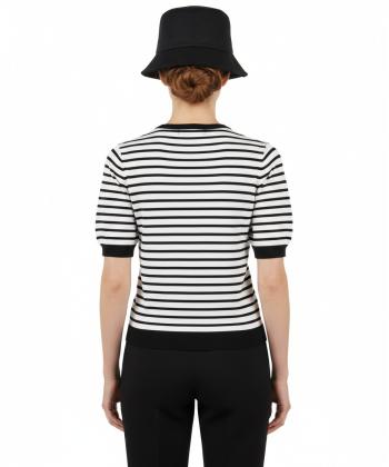 تیشرت آستین کوتاه زنانه جین وست مدل 52273036