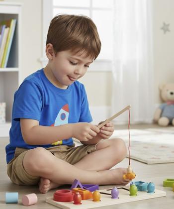 جانمايي ماهيگيري چوبي مستطيل كيكو مدل 1722