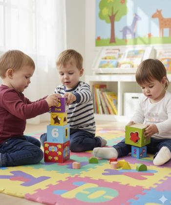 مكعب آموزشي حجم واعداد كيكو مدل 1351 بسته 8 عددي