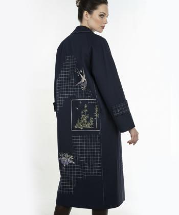 پالتو آستردار كتان زنانه فلاي فشن مدل 1107001338