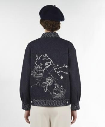 بامبر جكت جين زنانه فلاي فشن مدل 1107001183