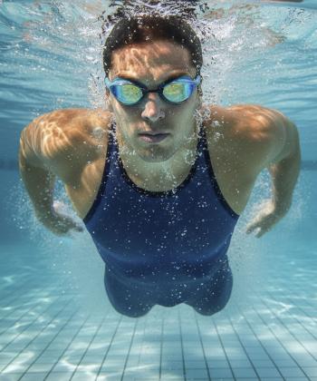 عينك شنا مدويو مدل ALIEN Rainbow