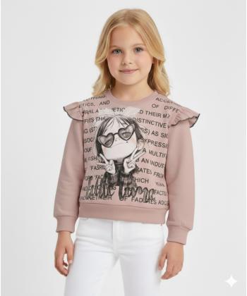 بلوز دخترانه مندوست مدل 16319