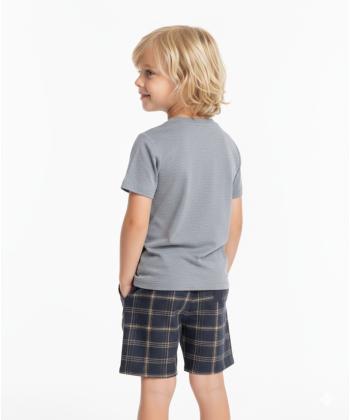 ست تيشرت و شلوارك پسرانه مادر مدل Bruno