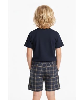 ست تيشرت و شلوارك پسرانه مادر مدل Bruno