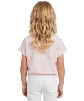 تیشرت آستین کوتاه دخترانه نونا مدل 11353