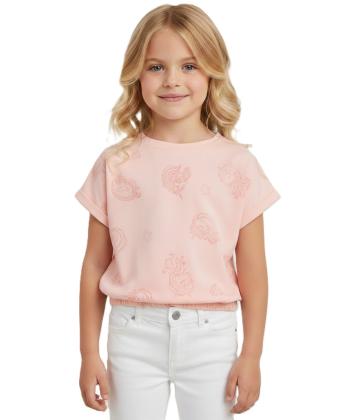 تیشرت آستین کوتاه دخترانه نونا مدل 11353