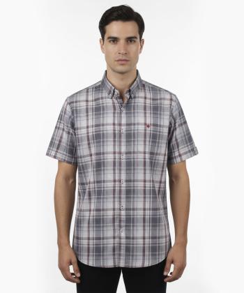 پیراهن آستین کوتاه مردانه برند پی لس مدل 14042211