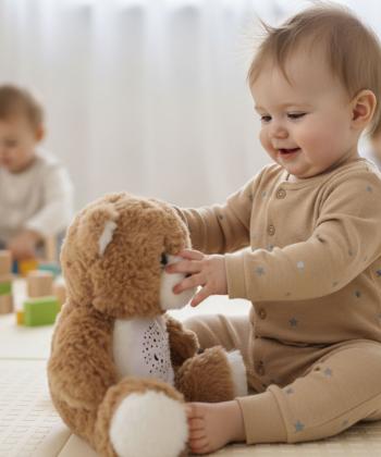 خرس پوليشي موزيكال چراغ دار كيكو مدل KC-7