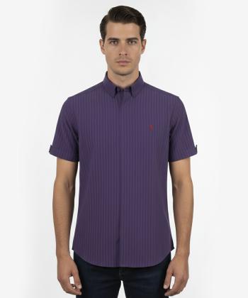 پیراهن آستین کوتاه مردانه برند پي لس مدل 14042214
