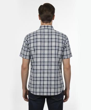 پیراهن آستین کوتاه مردانه برند پي لس مدل 14042213