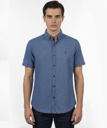 پیراهن آستین کوتاه مردانه برند پي لس مدل 14042219