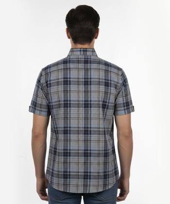 پیراهن آستین کوتاه مردانه برند پي لس مدل 14042110