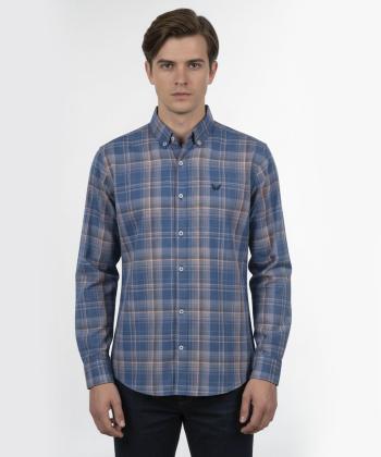 پیراهن آستین بلند مردانه برند پی لس مدل 14041410