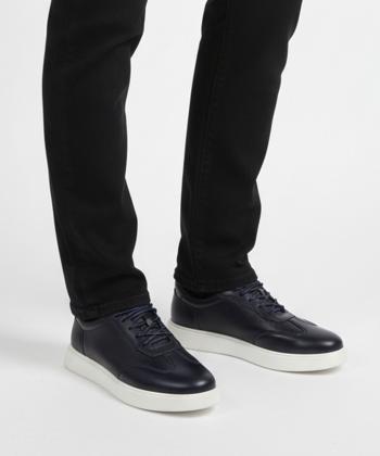 كفش مردانه چرم طبيعي شيفر مدل 7329C