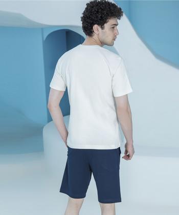 ست تيشرت و شلوارك مردانه بلكس مدل 61174