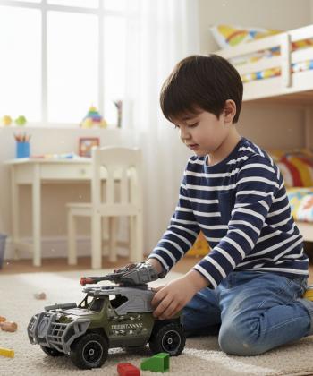 ماشين جنگي چندكاره ارتشي 1:16 كيكو مدل JS207