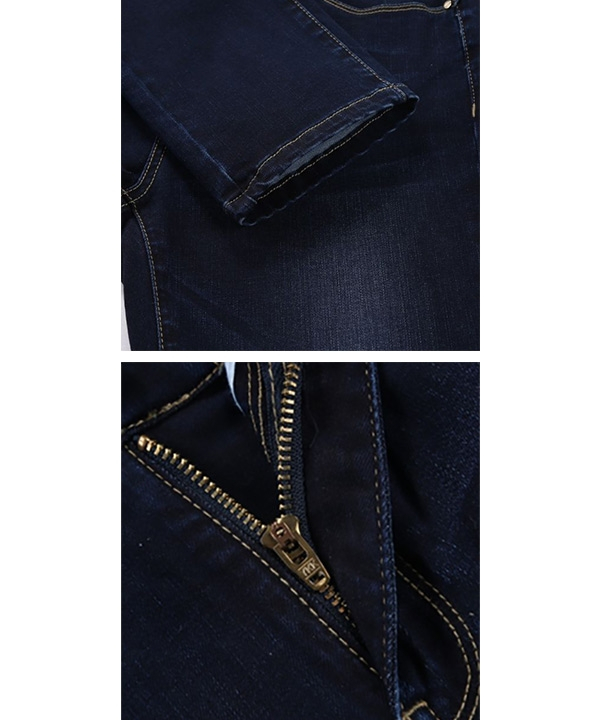 شلوار زنانه جین راسته آبی تیره جین وست Jeanswest
