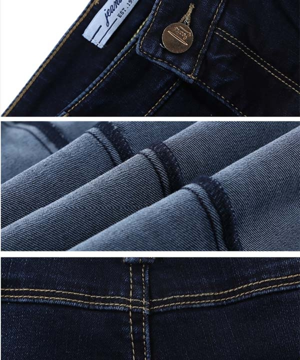شلوار زنانه جین راسته آبی تیره جین وست Jeanswest