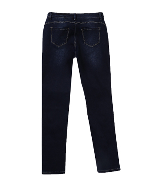 شلوار زنانه جین راسته آبی تیره جین وست Jeanswest