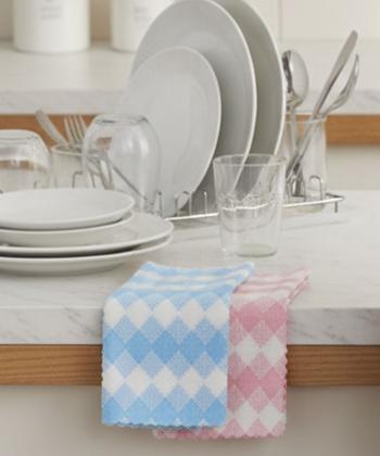 دستمال آشپزخانه ناوالس هوم مدل میکروفایبر بسته دوعددی