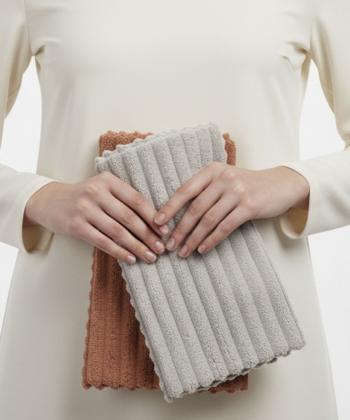 دستمال آشپزخانه ناوالس هوم مدل میکروفایبر بسته دوعددی