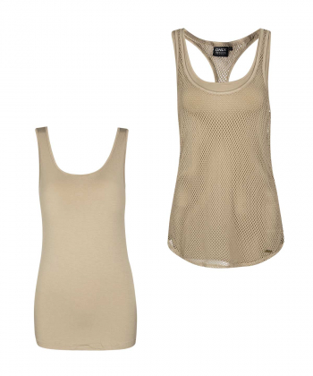 رویه و تاپ برند پی لس Brand Payless مدل Net Jersey Singlet