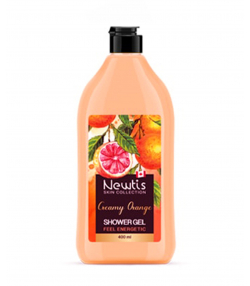 شامپو بدن کرمی نیوتیس Newtis مدل Creamy Orange حجم 400 میلی لیتر