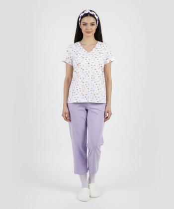 تيشرت و شلوارك زنانه ساترسين مدل 9002