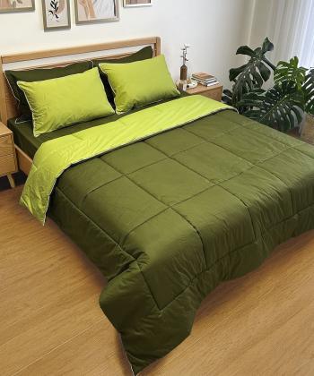 سرويس لحاف دورو دو نفره 6 تكه طرح دونات پاميل مدل 115110QQ