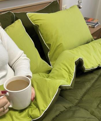 سرويس لحاف دورو دو نفره 6 تكه طرح دونات پاميل مدل 115110QQ