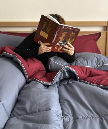 سرويس لحاف دورو دو نفره 6 تكه طرح دونات پاميل مدل 115110QQ