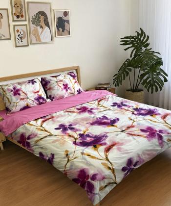 سرويس كاور لحاف دو نفره 4 تكه پاميل مدل RH787CQ