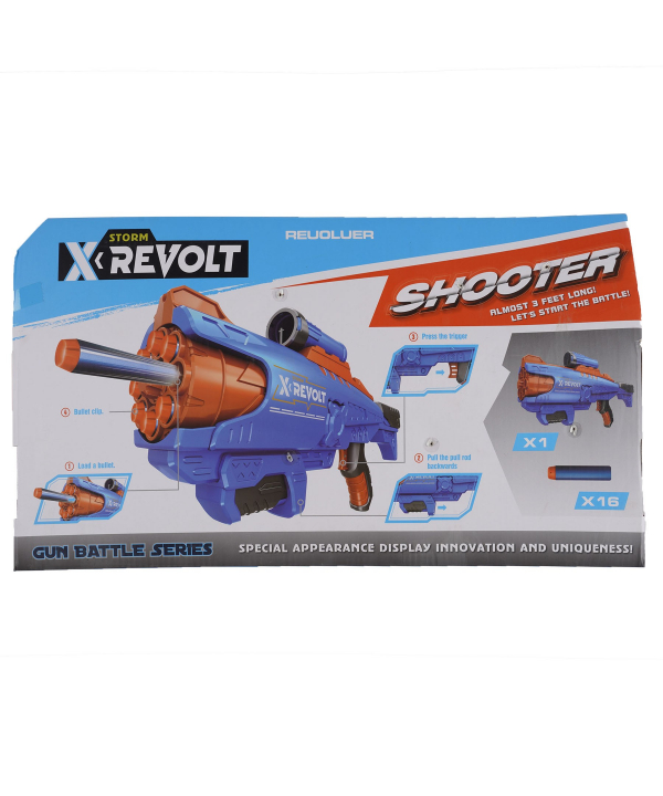 تفنگ تير فومي x-revolt كيكو مدل 111-20A