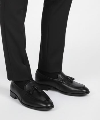 كفش رسمي مردانه چرم طبيعي صاد مدل DR0401