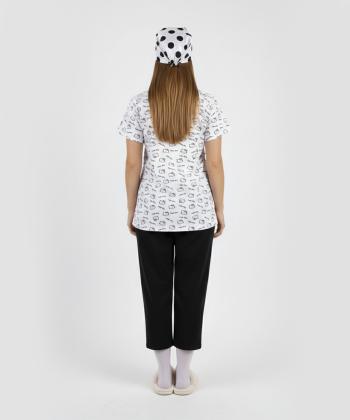 تيشرت و شلوارك زنانه ساترسين مدل 9001