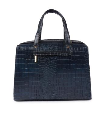 کیف دستی چرم طبیعی زنانه صاد مدل AA3202